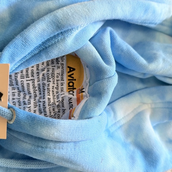NWT Aviator Nation Blue Tie-Dye Dodgers Hoodie - Picture 5 of 5